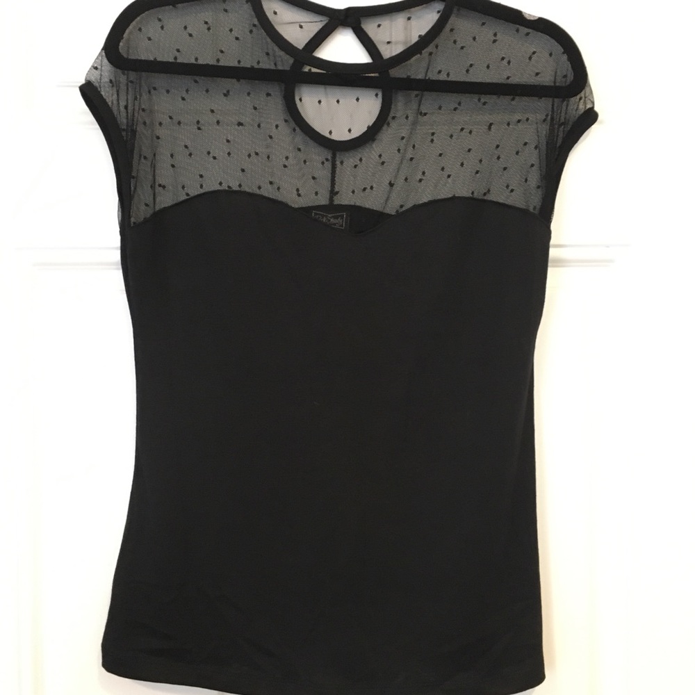 Black sweetheart shirt